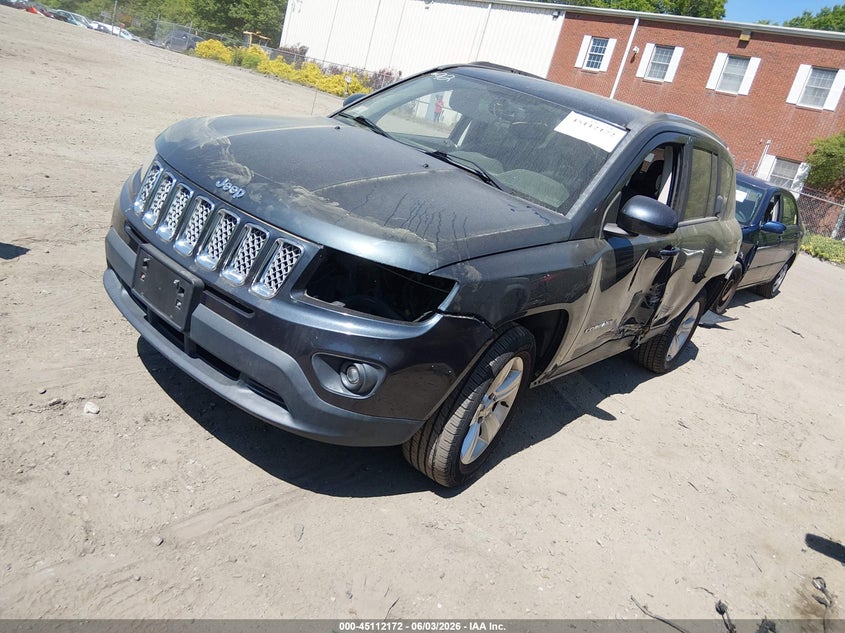 Vin: 1c4njdeb1ed891890, lot: 45609756, jeep compass latitude 20142