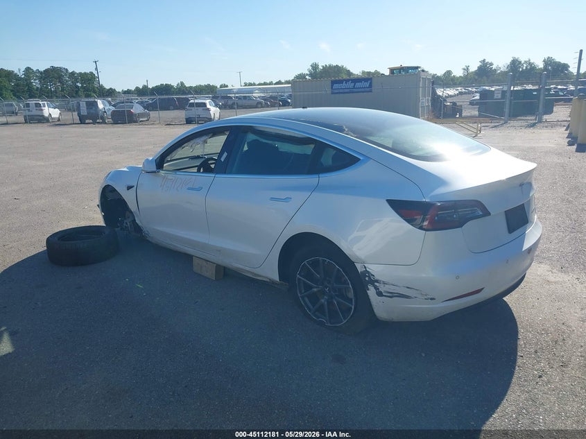 Vin: 5yj3e1eb7kf510834, lot: 45609765, tesla model 3 long range/performance 20193