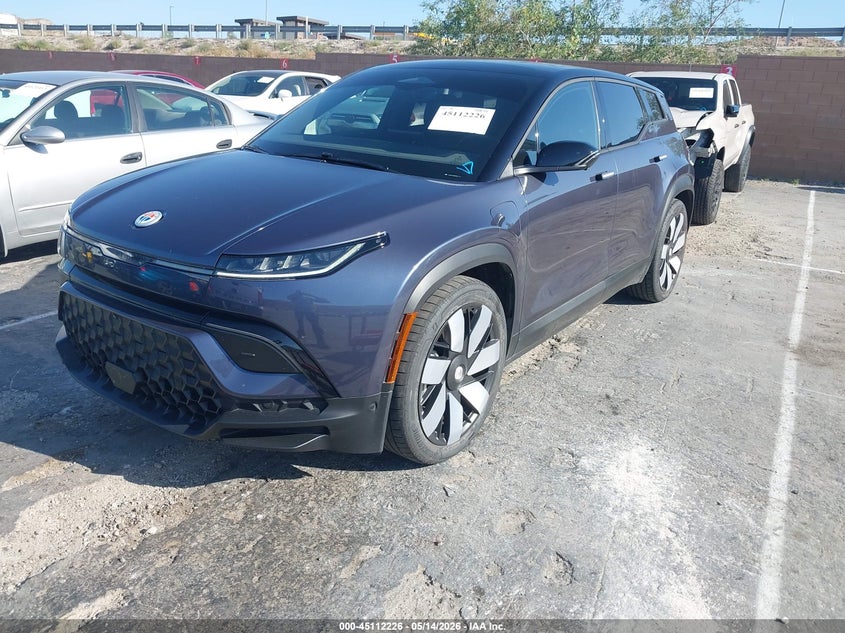 Vin: vcf1ubu27pg007108, lot: 45609810, fisker ocean ultra 20232