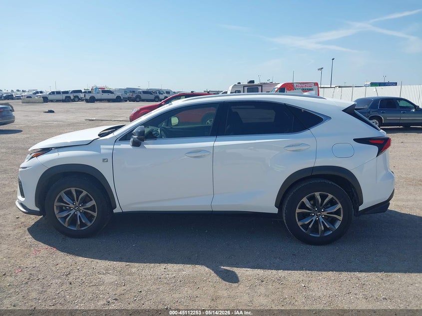 LEXUS NX 300 2019 VIN JTJYARBZ5K2134992