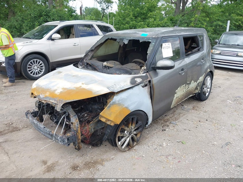 Vin: kndjp3a56j7612501, lot: 45609846, kia soul + 20182