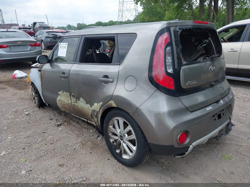 Vin: kndjp3a56j7612501, lot: 45609846, kia soul + 20183