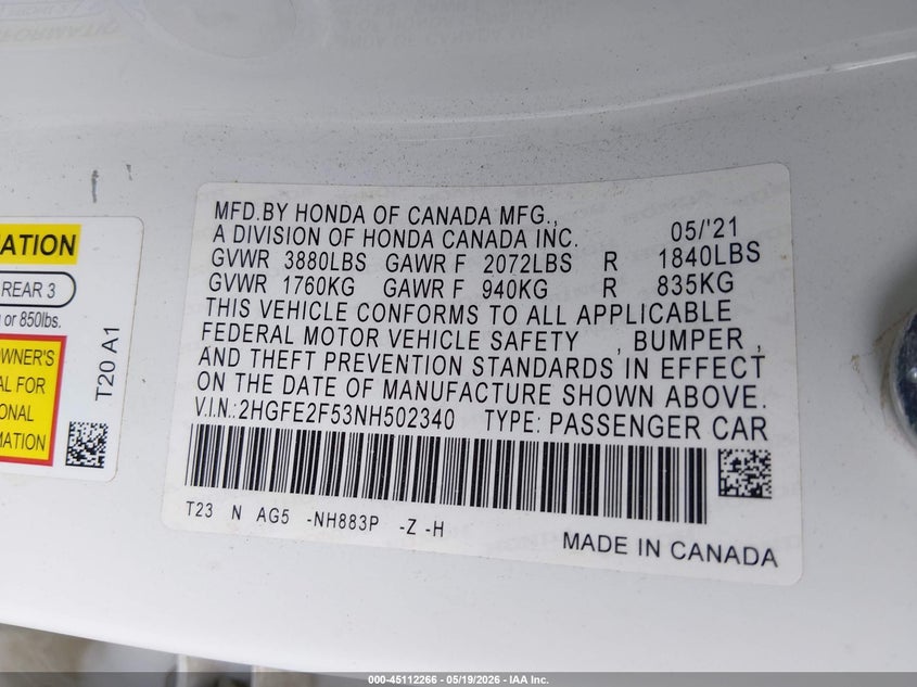 AtlanticExpress - Honda Civic