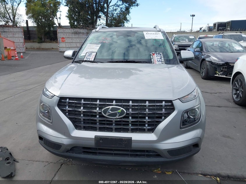 2023 Hyundai Venue Sel VIN: KMHRC8A37PU264742 Lot: 45112267