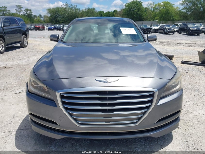 2015 Hyundai Genesis 3.8 VIN: KMHGN4JE0FU083489 Lot: 45112351