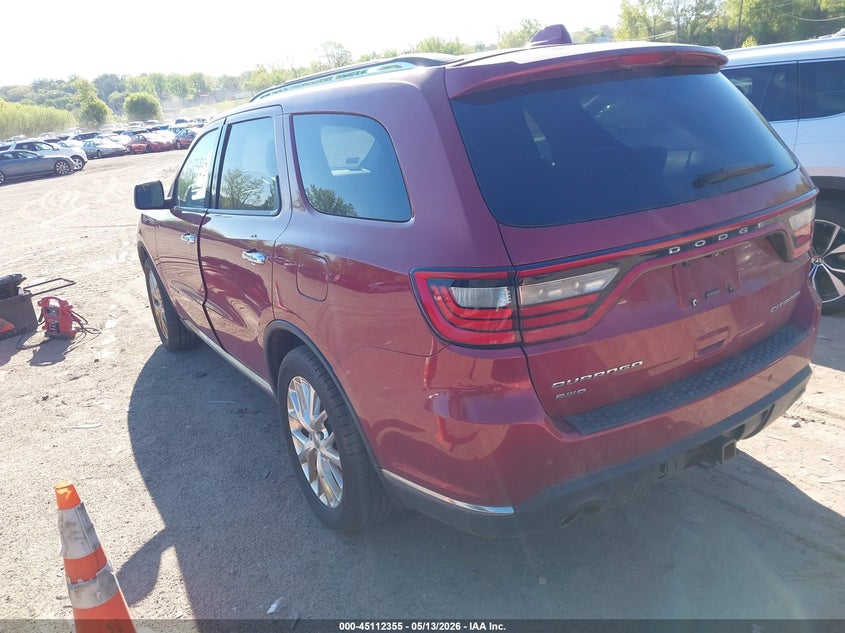 Vin: 1c4rdjeg6ec540045, lot: 45609939, dodge durango citadel 20143