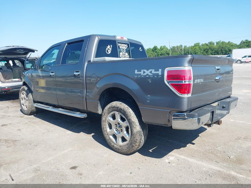 Vin: 1ftfw1ef3dfc09716, lot: 45609985, ford f-150 xlt 20133