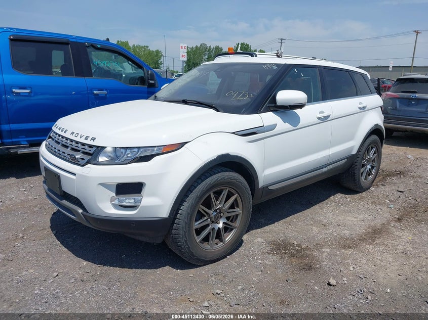 Vin: salvv2bg4dh780680, lot: 45610014, land rover range rover evoque pure 20132
