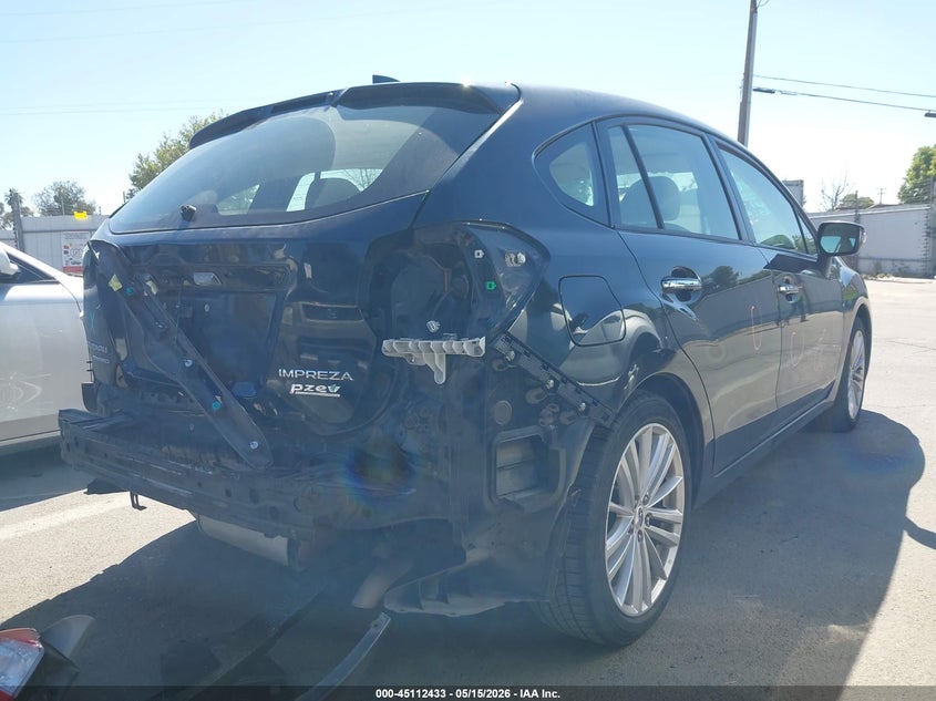Vin: jf1gpak68g8240416, lot: 45610017, subaru impreza 2.0i limited 20164