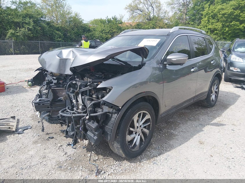 2015 Nissan Rogue Sl 5N1AT2MT5FC833209 photo 1