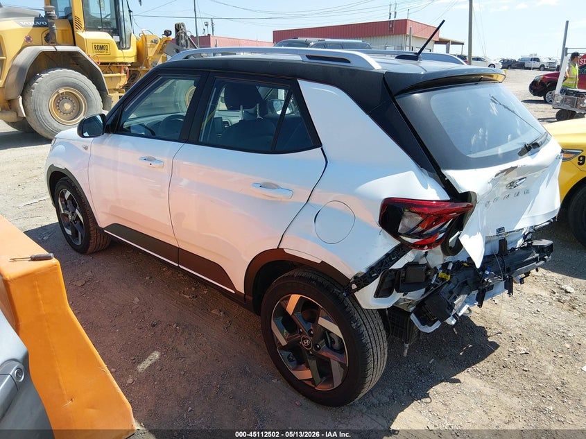 Vin: kmhrc8a36tu419324, lot: 45610086, hyundai venue sel w/two-tone roof 20263