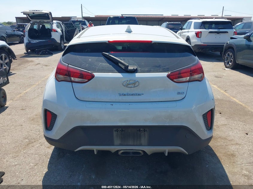 2020 Hyundai Veloster 2.0 VIN: KMHTG6AF1LU031409 Lot: 45112524
