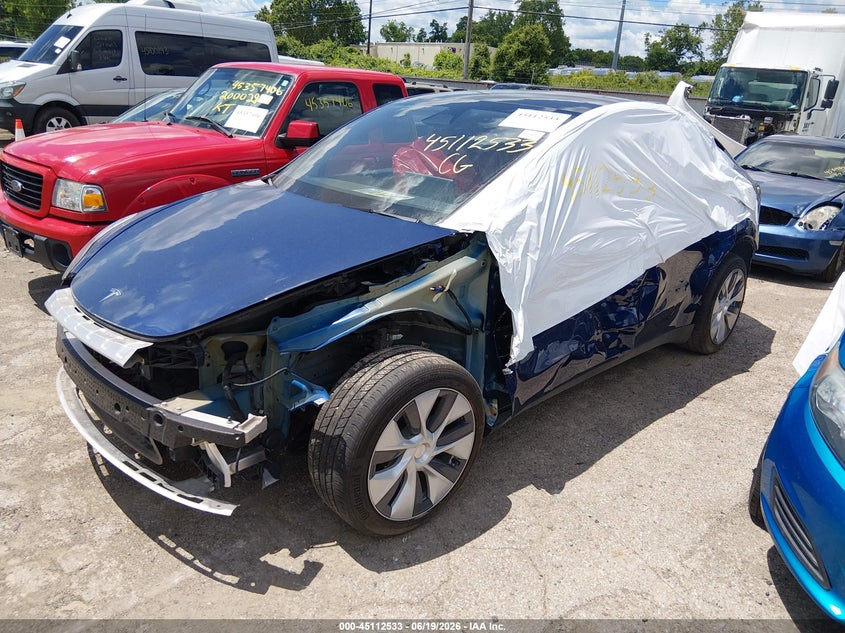 Vin: 7saygdee2rf983601, lot: 45610117, tesla model y long range dual motor all-wheel drive 20242