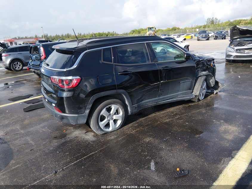 Vin: 3c4njcbb4kt851839, lot: 45610138, jeep compass latitude fwd 20194