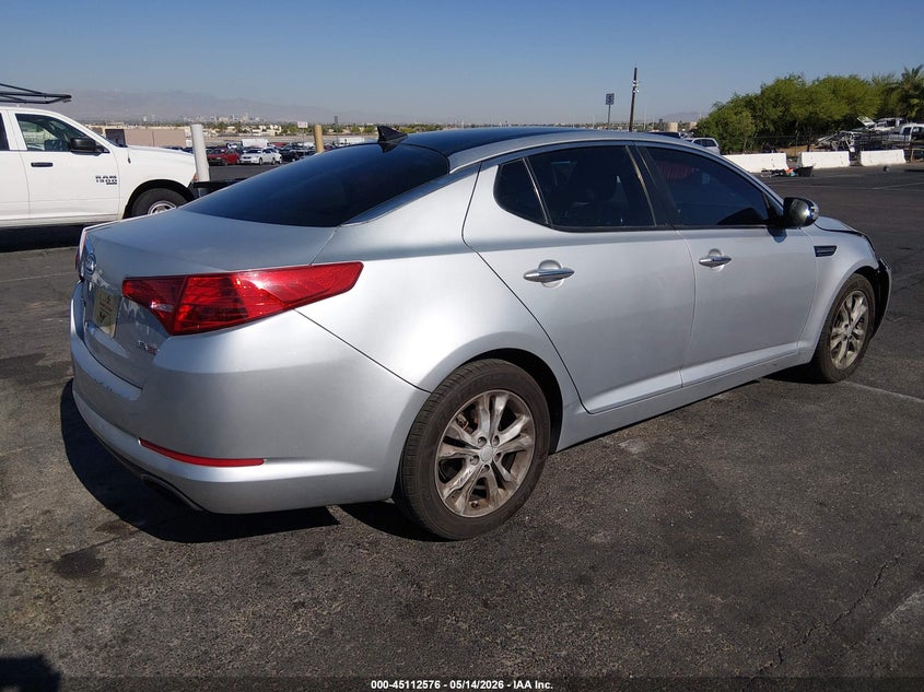 Vin: 5xxgn4a71cg010123, lot: 45610160, kia optima ex 20124