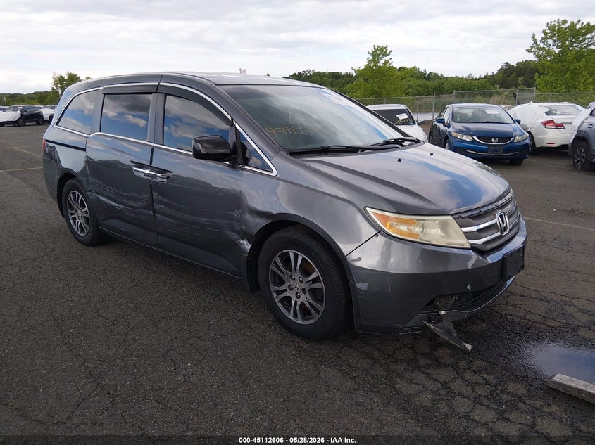 Vin: 5fnrl5h64bb070805, lot: 45610190, honda odyssey ex-l 20111