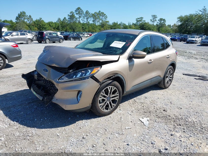 2021 Ford Escape Sel Hybrid 1FMCU0CZ1MUA42537 photo 1