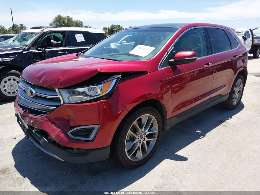 2015 FORD EDGE auction photo 2