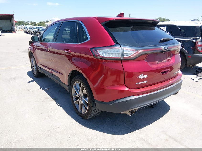 2015 FORD EDGE auction photo 3