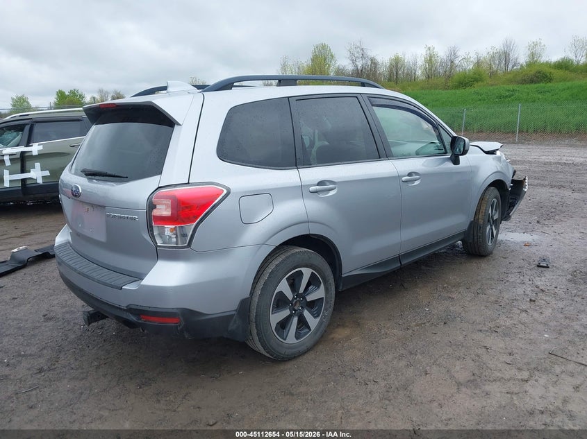 Vin: jf2sjaec7jh586148, lot: 45610238, subaru forester 2.5i premium 20184