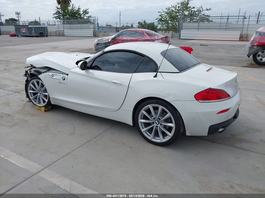 Vin: wbalm7c52ee386381, lot: 45610262, bmw z4 sdrive35i 20143