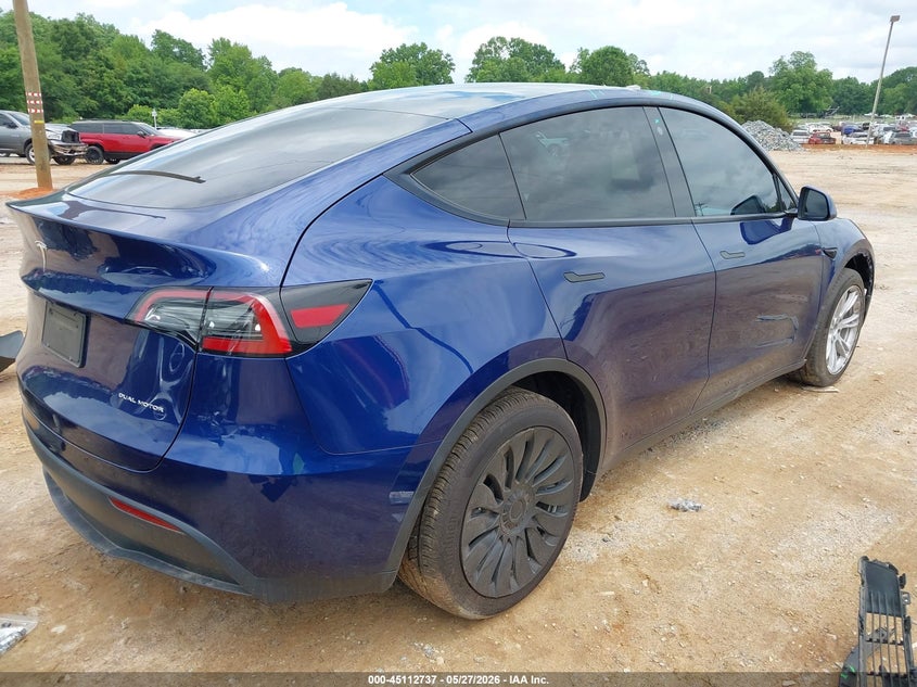 Vin: 7saygdee3pf702211, lot: 45610321, tesla model y awd/long range dual motor all-wheel drive 20234