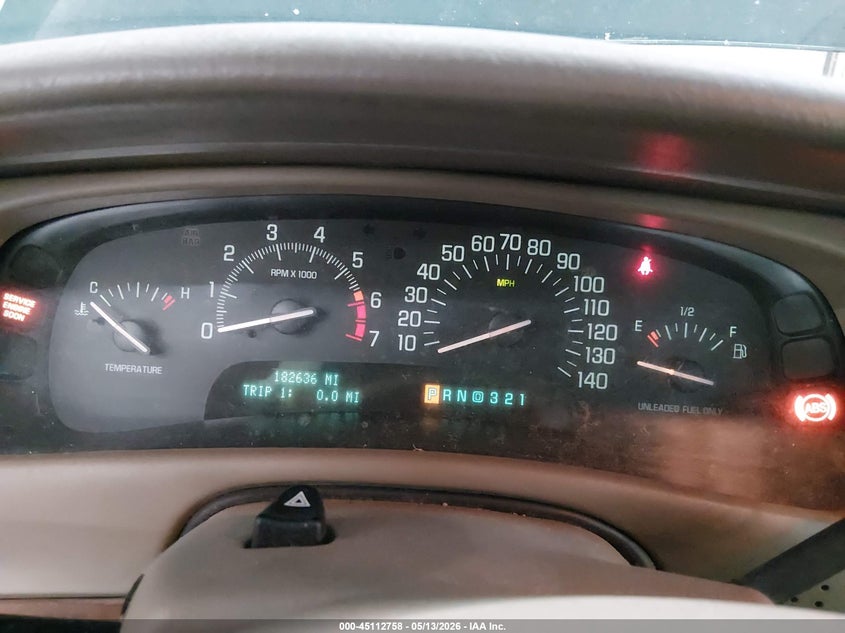 1999 Buick Park Avenue VIN: 1G4CW52KXX4608968 Lot: 45112758