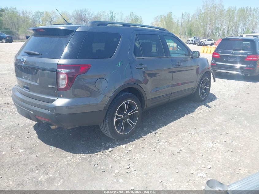 Vin: 1fm5k8gtxfgb68609, lot: 45610349, ford explorer sport 20154