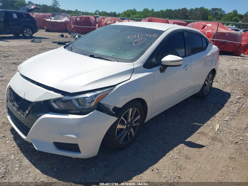 2020 Nissan Versa Sv Xtronic Cvt 3N1CN8EV7LL805926 photo 1