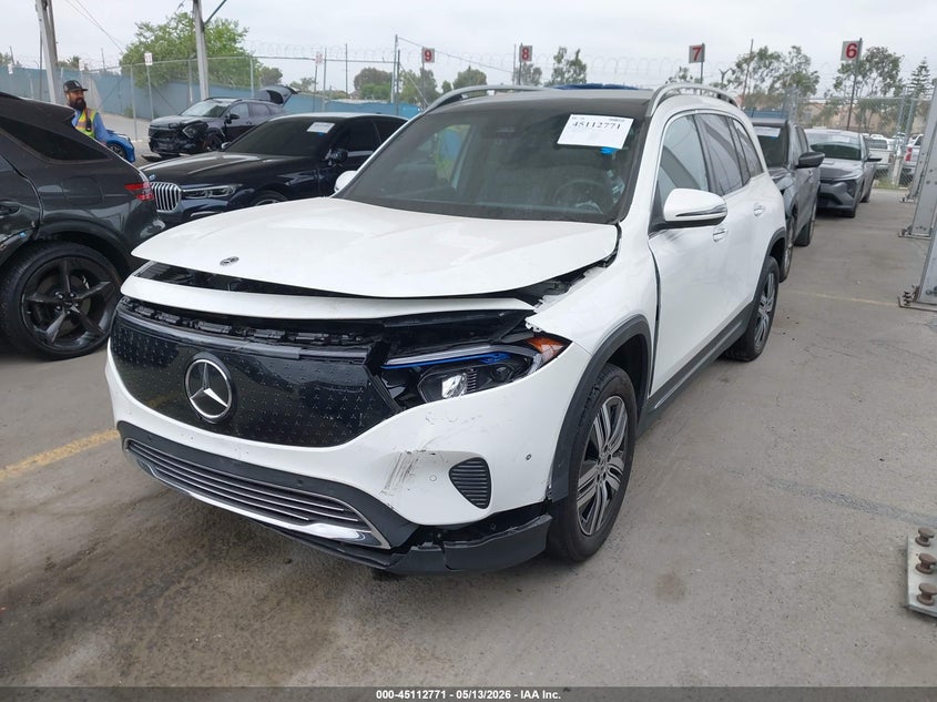 Vin: w1n9m0kb2rn089511, lot: 45610355, mercedes-benz eqb 300 suv 4matic 20242