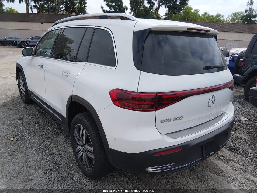 Vin: w1n9m0kb2rn089511, lot: 45610355, mercedes-benz eqb 300 suv 4matic 20243