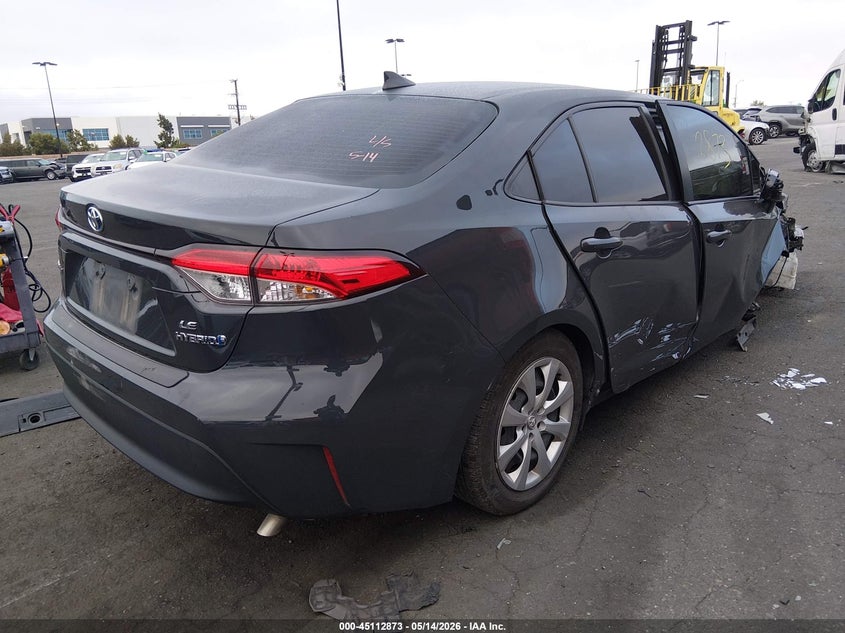 VIN JTDBCMFE3R3052373 2024 TOYOTA COROLLA HYBRID LE