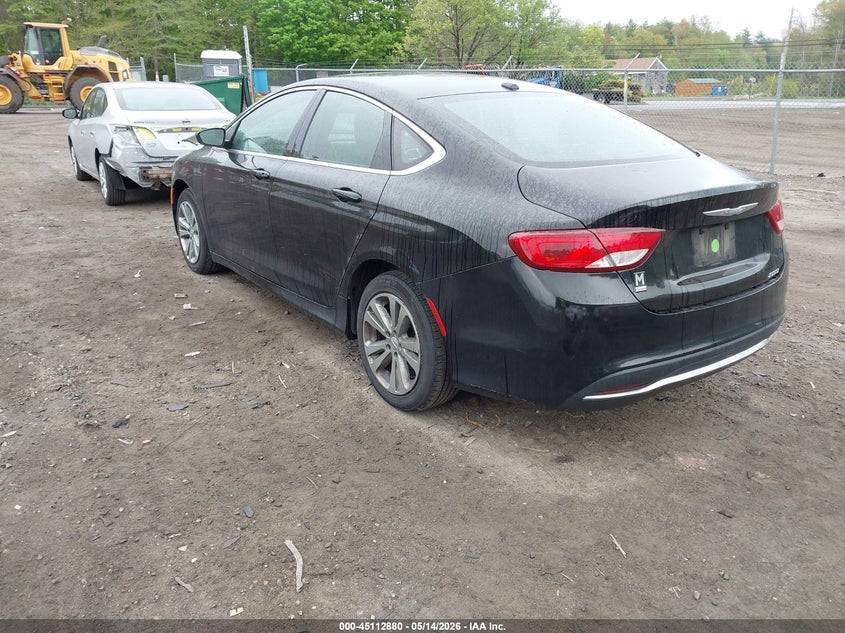 Vin: 1c3cccabxfn741472, lot: 45610465, chrysler 200 limited 20153