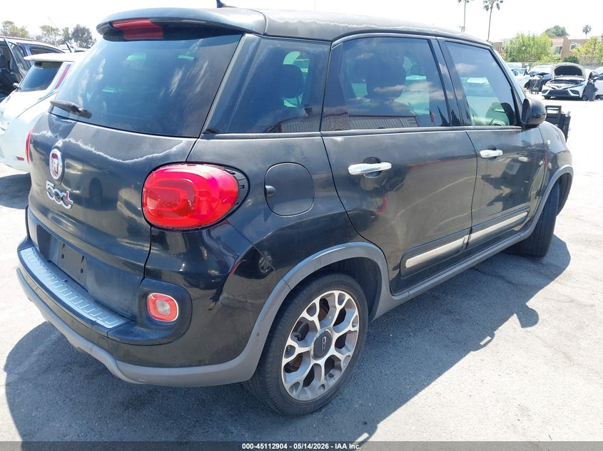 Vin: zfbcfadhxez013345, lot: 45610490, fiat 500l trekking 20144