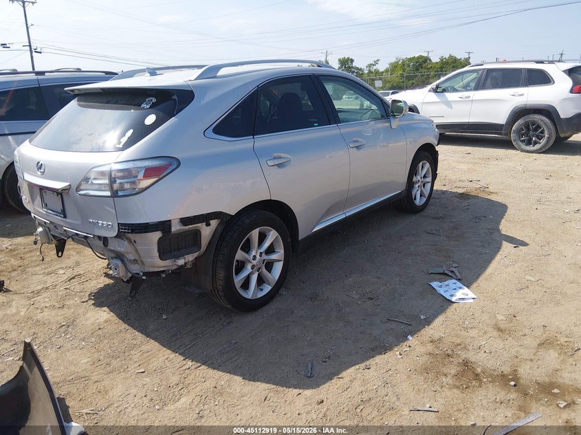Vin: 2t2zk1ba5ac011561, lot: 45610503, lexus rx 350 20104