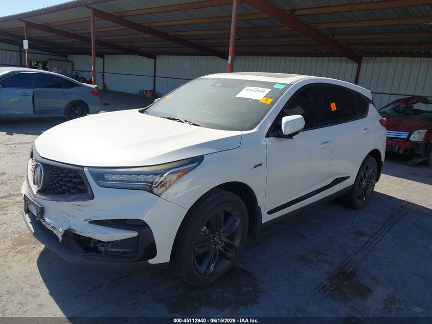2021 ACURA RDX SPORT UTILITY VEHICLE 2.0L I-4 DI, DOHC, VVT, TURBO, 272HP
