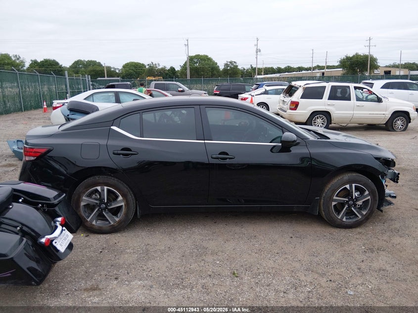 VIN 3N1AB8CV7SY399960 2025 NISSAN SENTRA SV