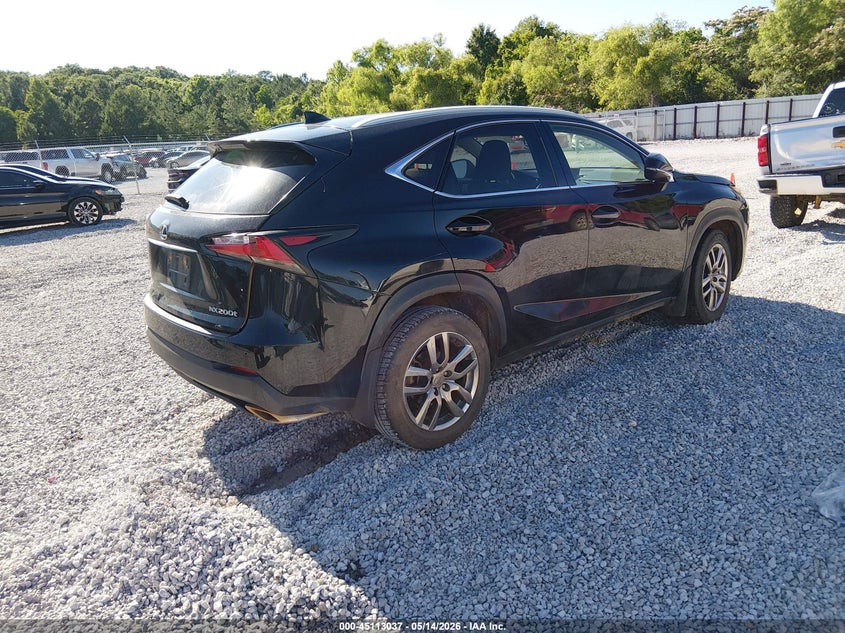 Vin: jtjyarbz6g2047397, lot: 45610621, lexus nx 200t 20164