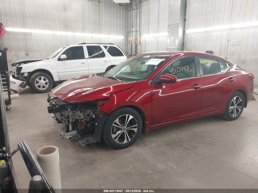 2022 NISSAN SENTRA auction photo 2