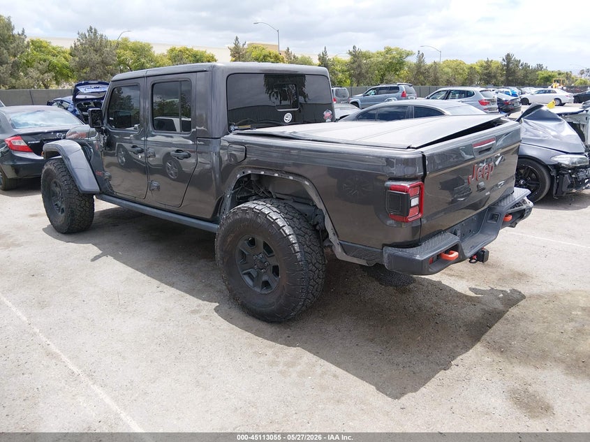 Vin: 1c6jjteg3ml544898, lot: 45610639, jeep gladiator mojave 4x4 20213