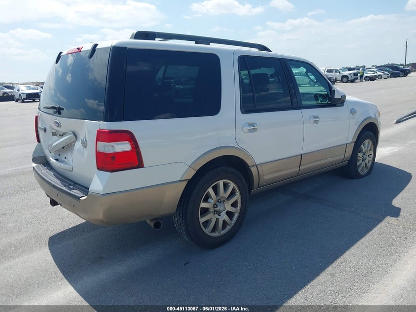 Vin: 1fmju1h57cef13697, lot: 45610651, ford expedition king ranch 20124
