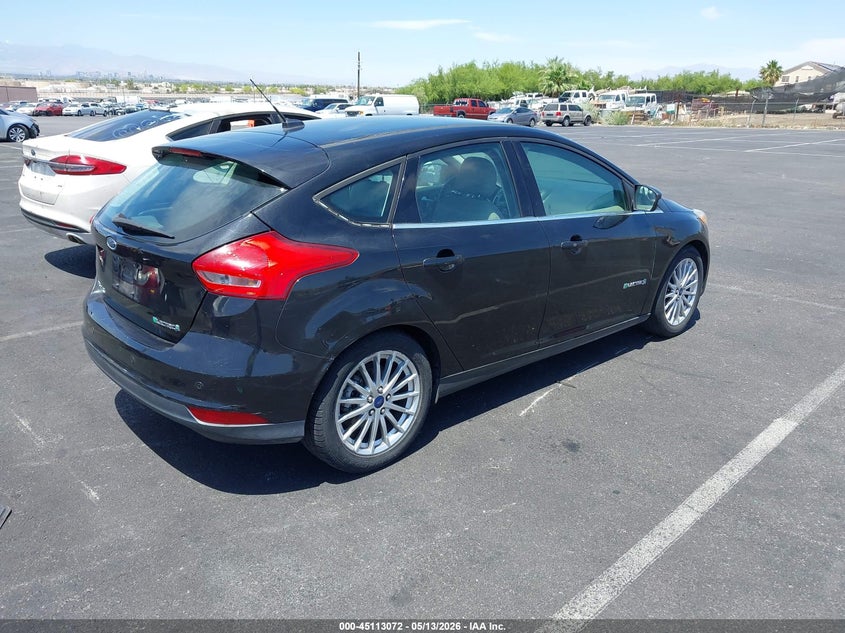 Vin: 1fadp3r47fl275351, lot: 45610656, ford focus electric 20154