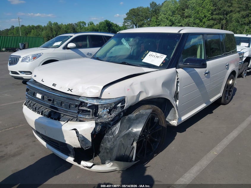 Vin: 2fmgk5c89kba36418, lot: 45610661, ford flex sel 20192