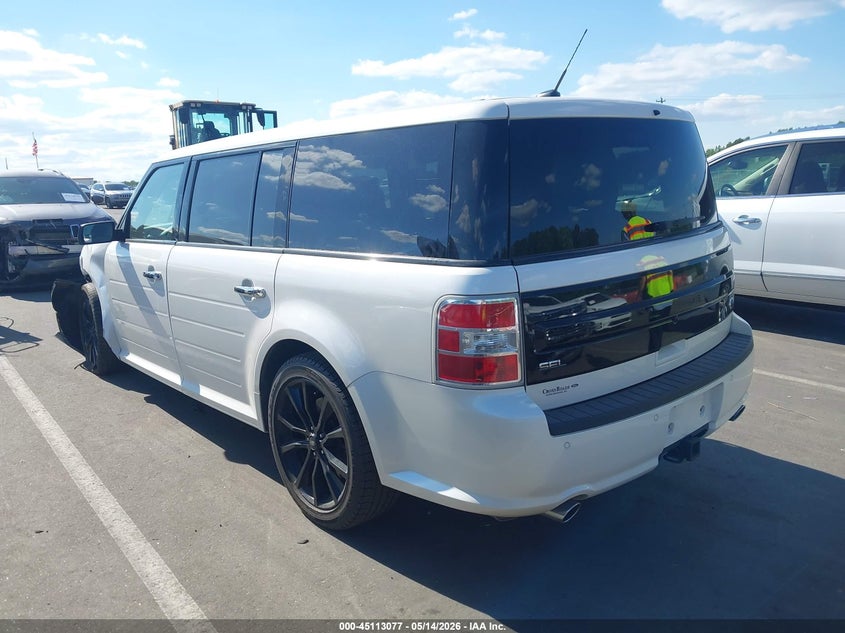 Vin: 2fmgk5c89kba36418, lot: 45610661, ford flex sel 20193