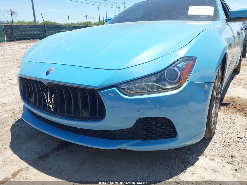 2016 Maserati Ghibli S VIN: ZAM57RSAXG1185217 Lot: 45113079