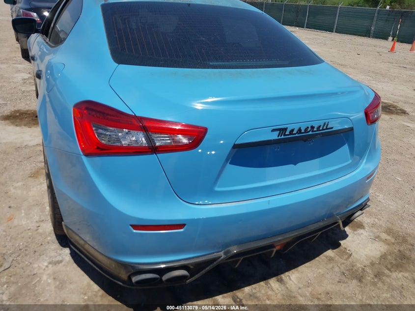 2016 Maserati Ghibli S VIN: ZAM57RSAXG1185217 Lot: 45113079