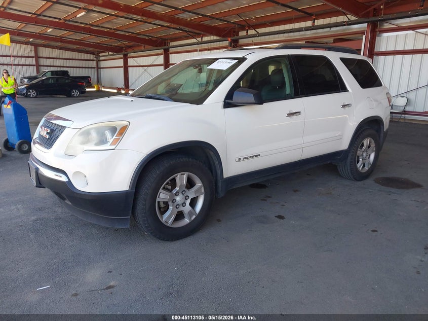 2008 Gmc Acadia Sle-1 1GKER13728J134089 photo 1