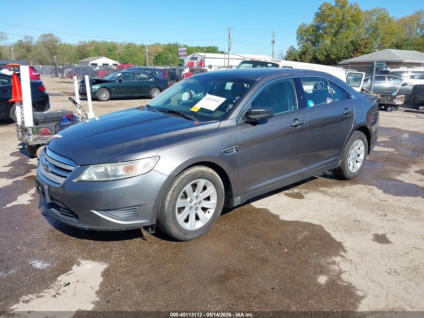 Vin: 1fahp2dw6bg145391, lot: 45610696, ford taurus se 20112