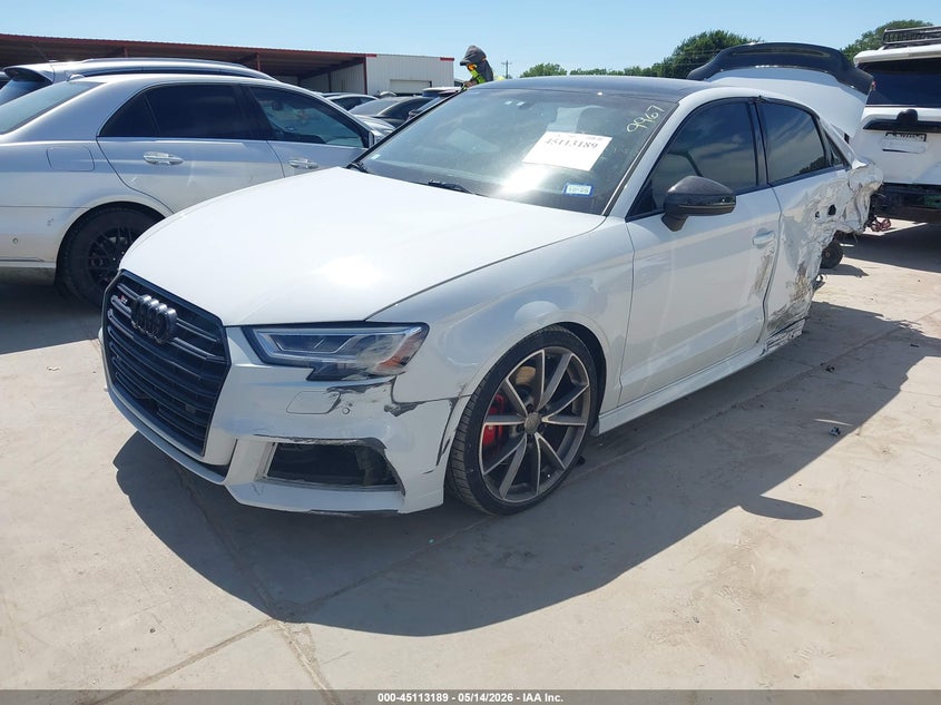 Vin: waub1gff4j1039967, lot: 45610773, audi s3 2.0t premium plus/2.0t tech premium plus 20182