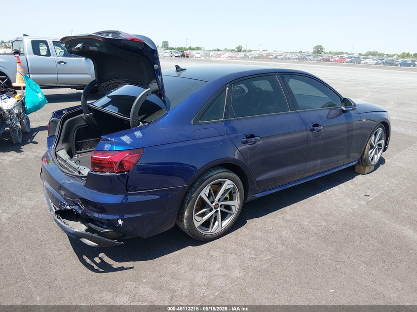 Vin: waueaaf40ma015310, lot: 45610799, audi a4 premium plus 45 tfsi s line quattro s tronic 20214